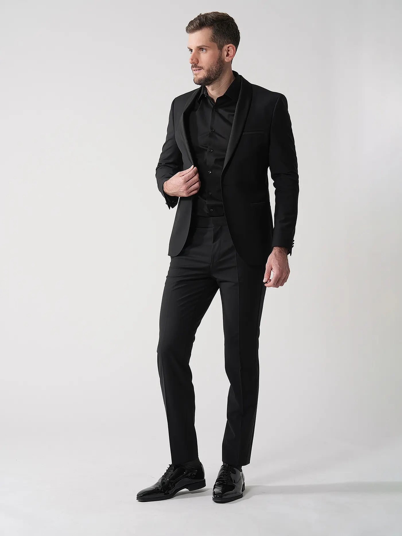 HUGO | Smoking Anzughose Slim Fit HESTEN224E1X | 